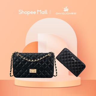 [Happy Box] Shopee x David Jones ชุดกระเป๋าถือ กระเป๋าสตางค์ สําหรับสตรี