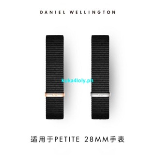 สายนาฬิกาข้อมือ ขนาด 12 มม. สีดํา สําหรับ Danielwellington 0401