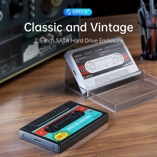 Orico Box HDD 2.5 เคสฮาร์ดดิสก์ภายนอก HDD SATA เป็น USB3.0 USB3.1 2.5 นิ้ว 5Gbps 6Gbps Type-C พร้อมสติกเกอร์ DIY