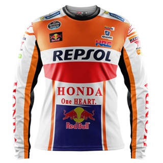 Baju HONDA REPSOL MOTOGP 2019 (แขนสั้น / แขนยาว)