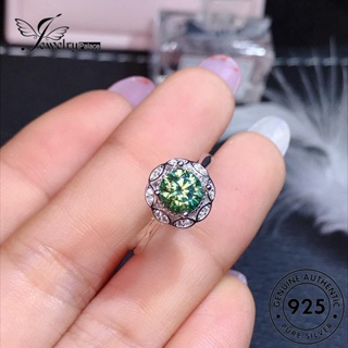 Jewelrypalace แหวนเงิน 925 รูปลูกศรมรกต หัวใจ เครื่องประดับสตรี R1912