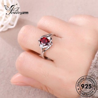 Jewelrypalace แหวนเงิน 925 ทรงวงรี หรูหรา สําหรับผู้หญิง R556