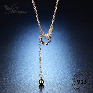 Jewelrypalace สร้อยคอ แหวนเงิน 925 N29 สีทอง สวยหรู สําหรับผู้หญิง