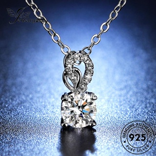 Jewelrypalace สร้อยคอเงิน 925 ประดับเพชร โมอิส สร้างสรรค์ สําหรับผู้หญิง N76