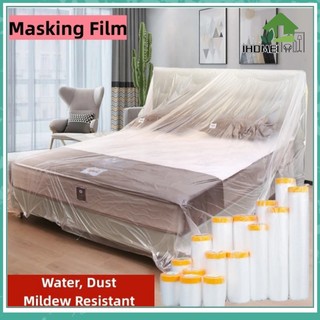 Plastic Furniture Dust Cover Disposable Waterproof Car Dusty Bed Sofa Dust Proof Masking Film