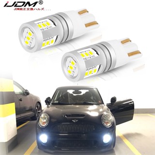 Ijdm ไฟจอดรถยนต์ LED W5W 12V-32V 168 T10 สีขาว สําหรับ BMW mini Cooper F54 F55 F56 R52 R53 R55 R56