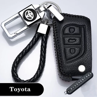 เคสกุญแจรถยนต์ toyota Hilux Yaris ATIV Yaris Cross Corolla Cross Fortuner Hiace Camry Corolla Altis Hilux Champ Innova C-HR Vios Prius Sienta Avanza Toyota ของแต่งรถยนต์