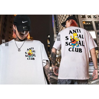 Anti Social Social Club Bart Simpson Unisex Shirt_02