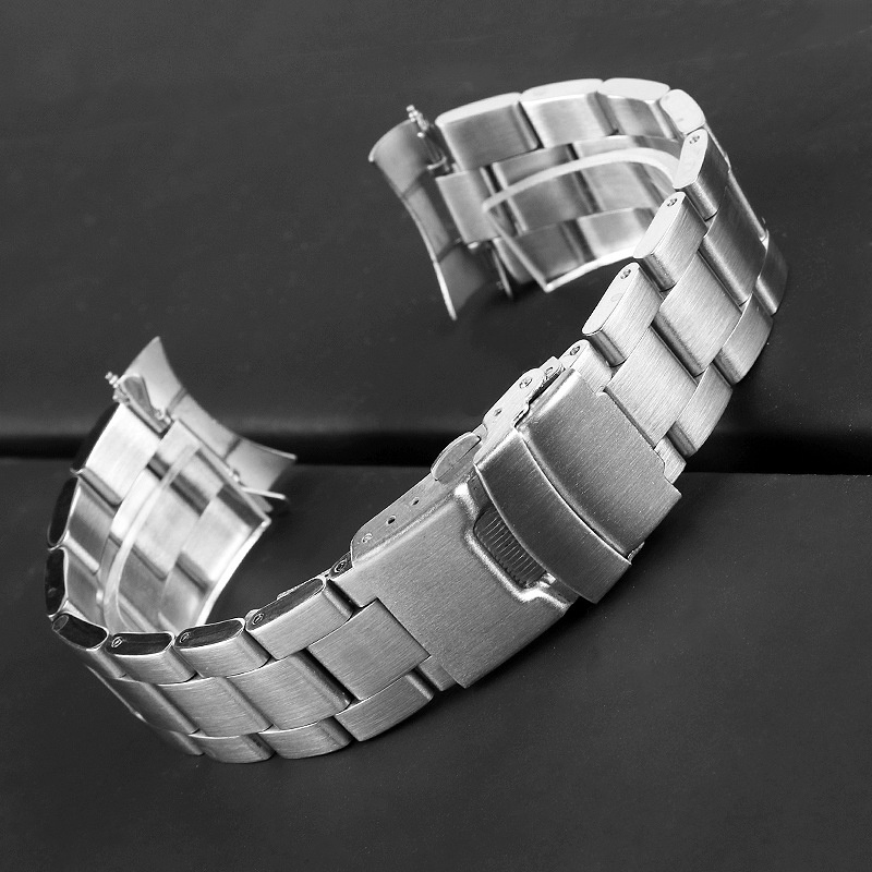สายนาฬิกาข้อมือสเตนเลส 20 มม. 22 มม. สําหรับ Seiko SKX007 SKX009