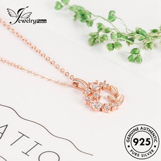 Jewelrypalace สร้อยคอเงิน 925 จี้รูปพวงหรีด สีทอง นําโชค ของแท้ สําหรับผู้หญิง N26