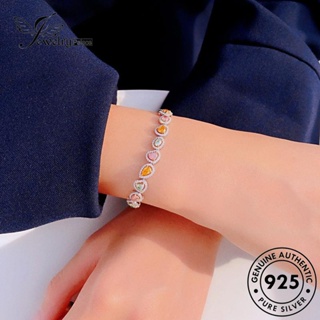 Jewelrypalace สร้อยข้อมือเงิน 925 สีแคนดี้ สําหรับผู้หญิง B285