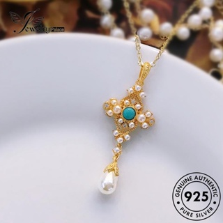 Jewelrypalace สร้อยคอเงิน 925 ประดับไข่มุก สําหรับผู้หญิง N1559