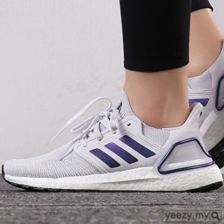 จริง 100 % ของแท้รองเท้า UltraBoost 20 Consortium UB6.0 รองเท้าวิ่ง unisex เทคโนโลยี Primeknit360 eg0692