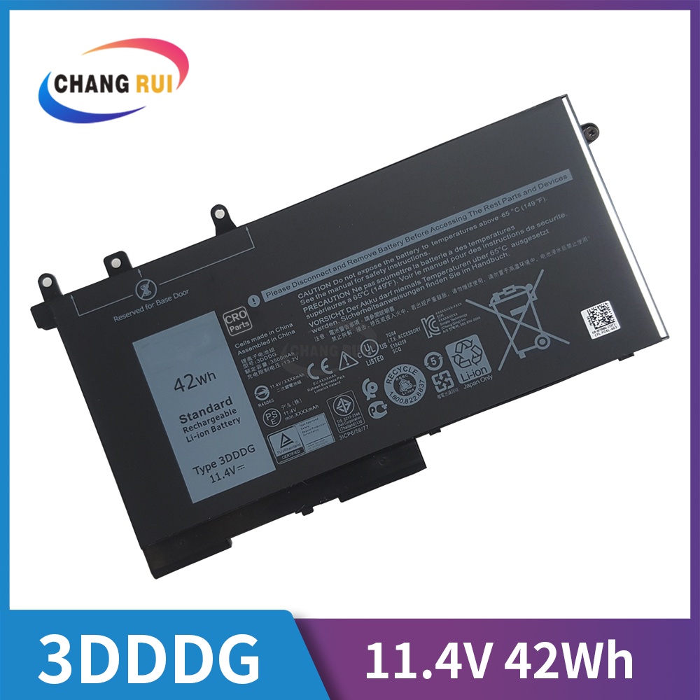 CRO 3DDDG 42Wh P72G portable battery For Dell Latitude 5280 5288 5290 5480 5488 5490 5491 5495 Replacement Li-ion batter