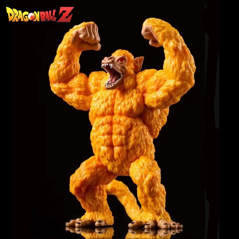 14 ซม. Dragon Ball Z Anime Figure ซูเปอร์กลายพันธุ์โกลเด้น Ape Gorilla Action Figure Model ของที่ระลึกตกแต่งของเล่นสำหรับเด็ก
