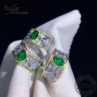 Jewelrypalace แหวนเงิน 925 ทรงสี่เหลี่ยม สไตล์เรโทร สําหรับผู้หญิง R2105