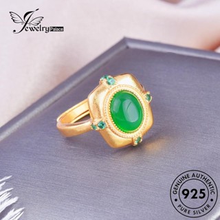 Jewelrypalace แหวนเงิน 925 แกะสลัก สีทอง สไตล์วินเทจ สําหรับผู้หญิง R2108