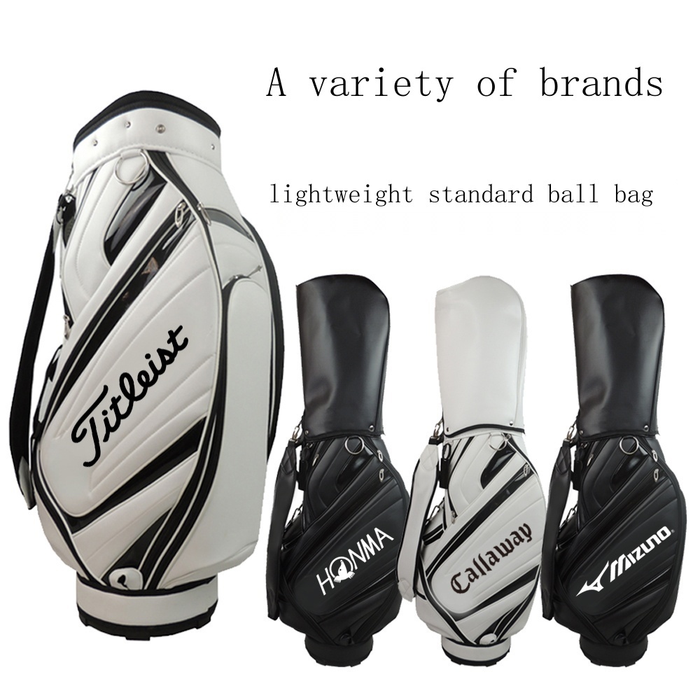 Titleist Titleist Mizuno ใหม่ กระเป๋ากอล์ฟ หนัง PU กันน้ํา สําหรับผู้ชาย และผู้หญิง