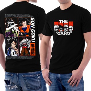 【ใหม่】The Gang Dragon Ball Japanese Anime T-shirt