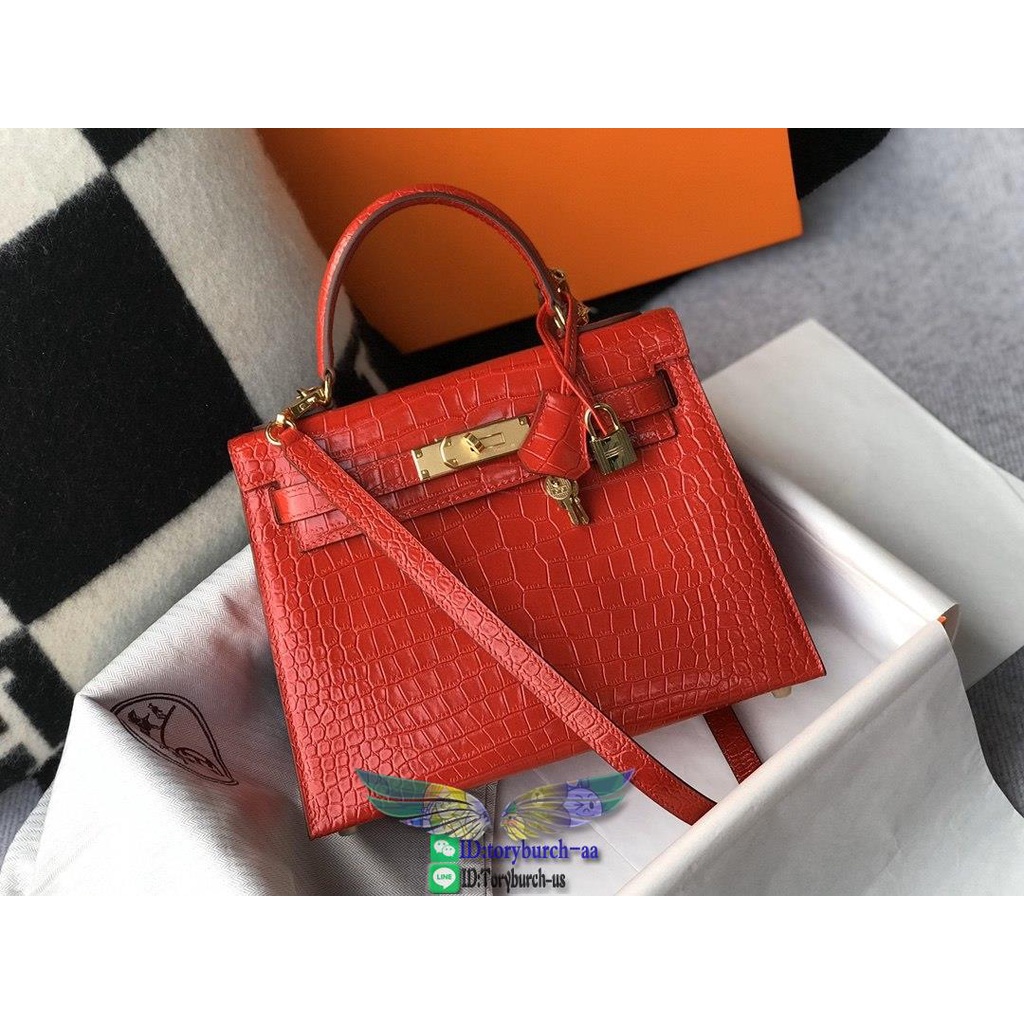 emboosed handmade kelly 28 top-handle handbag large women's shopper tote in glossy calfskin