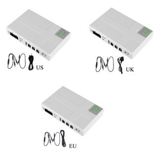 Rr เราเตอร์แบตเตอรี่สํารอง 10400mAh DC 5V 9V 12V 1A สําหรับ LED