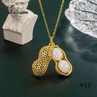 Jewelrypalace สร้อยคอเงิน 925 จี้ถั่วลิสง เครื่องประดับสตรี N322