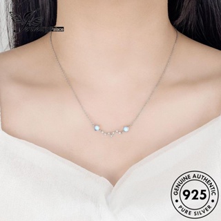 Jewelrypalace ชุดสร้อยคอเงิน 925 จี้โอปอล โรแมนติก เครื่องประดับสตรี S17