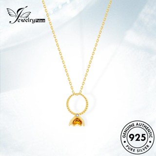 Jewelrypalace สร้อยคอเงิน 925 จี้รูปซิตริน เครื่องประดับสตรี S92