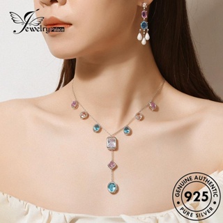 Jewelrypalace สร้อยคอเงิน 925 จี้รูปเรือ Aquamarine S461 สําหรับผู้หญิง