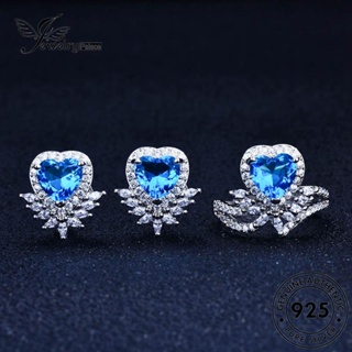 Jewelrypalace ชุดสร้อยคอเงิน 925 จี้รูปหัวใจน่ารัก สําหรับผู้หญิง S429