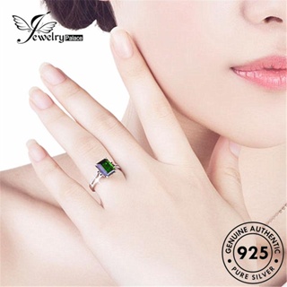 Jewelrypalace แหวนเงิน 925 ทรงสี่เหลี่ยม เครื่องประดับ สําหรับผู้หญิง R325