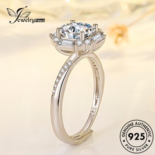 Jewelrypalace แหวนเงินแท้ 925 ประดับเพชร เกล็ดหิมะ สําหรับผู้หญิง R1141