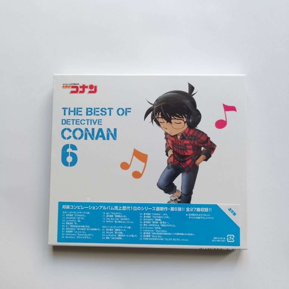 【CD】 THE BEST OF DETECTIVE CONAN6 2CD ใหม่ยังไม่ได้เปิด