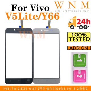 สําหรับ Vivo V5 Lite / Y66 แผงหน้าจอสัมผัส LCD Digitizer เซ็นเซอร์กระจกด้านนอก แผงกระจกด้านหน้า (ไม่มี LCD)