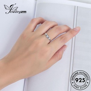 Jewelrypalace แหวนเงินแท้ 925 รูปหัวใจยิ้ม สําหรับผู้หญิง R229