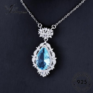 Jewelrypalace สร้อยคอเงิน 925 จี้รูปหยดน้ํา เครื่องประดับสตรี N1332