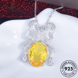 Jewelrypalace สร้อยคอเงิน 925 ประดับโบว์ สวยหรู สําหรับผู้หญิง N1412