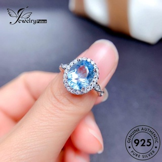 Jewelrypalace แหวนเงิน 925 ทรงวงรี สไตล์คลาสสิก สําหรับผู้หญิง R2310