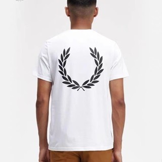 Fred PERRY ใหม่ เสื้อยืดลําลอง แขนสั้น คอกลม ปักลาย สําหรับผู้ชาย M5631 2023