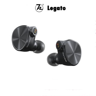 7hz Legato หูฟังไดนามิกคู่ IEMs / ประสิทธิภาพสูง N52 แม่เหล็กเจาะเบสเสียงแหลม HiFi หูฟังอินเอียร์ แบบมีสาย