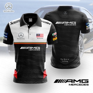 Design Baju MERCEDES เสื้อยืด แขนสั้น ไซซ์ 100 ซม.-160 ซม. XS-3XL 2023