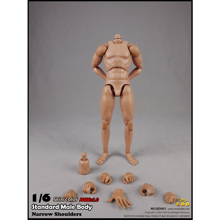 พร้อมสต็อก COOMODEL 1/6 ตุ๊กตาทหารร่างกายชาย BD001-BD010 สูงมากขึ้นสั้นที่แข็งแกร่งบางหลายสไตล์