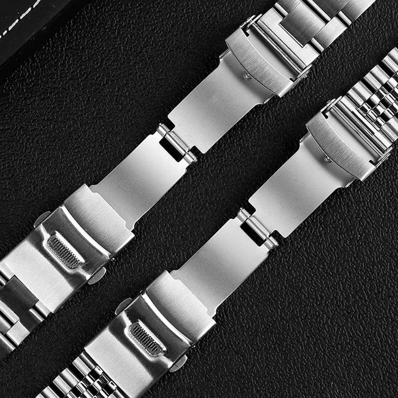สายนาฬิกาข้อมือสเตนเลส 20 มม. 22 มม. สําหรับ Seiko SKX007 SKX009