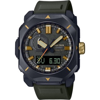 Protrek Casio นาฬิกาข้อมือ พลาสติก พลังงานแสงอาทิตย์ Prw-6900Y-3Jf