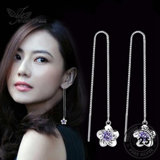 Jewelrypalace ต่างหูเงิน 925 E615 เครื่องประดับแฟชั่นสตรี