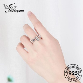 Jewelrypalace แหวนเงิน 925 รูปหน้ายิ้ม สไตล์เรโทร สําหรับผู้หญิง R201