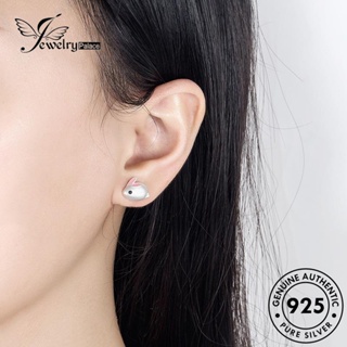 Jewelrypalace ต่างหูสตั๊ด เงิน 925 รูปกระต่ายน่ารัก สําหรับผู้หญิง E795