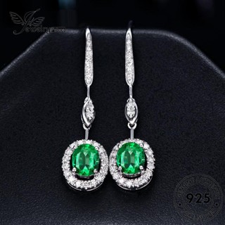 Jewelrypalace ต่างหูตะขอ เงิน 925 ทรงวงรี สําหรับผู้หญิง E233