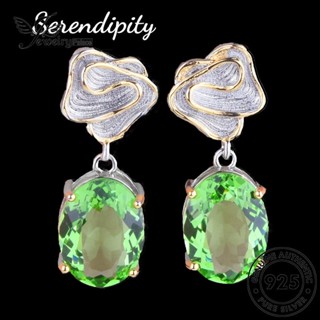 Jewelrypalace สร้อยคอเงิน 925 จี้มรกต แฟชั่น สําหรับผู้หญิง S267