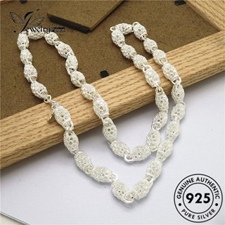 Jewelrypalace แท้ สร้อยคอเงิน 925 จี้ลูกบอลกลวง เรียบง่าย สําหรับผู้หญิง N1069